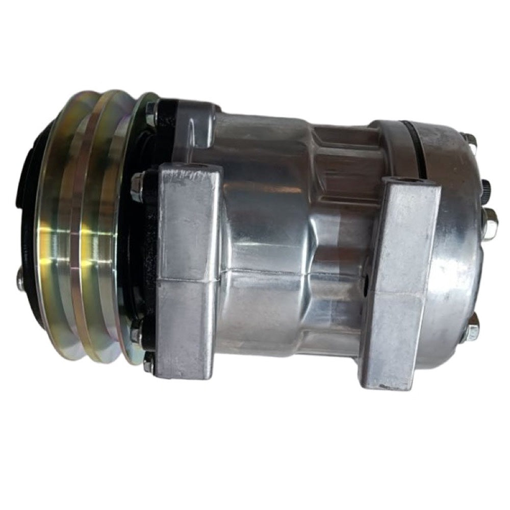 Sanden SD7H13 A/C Compressor 415-2557 compatible with Caterpillar CAT Engine C2.6 C3.3B Excavator 307 307E 307E2 308E 308E2